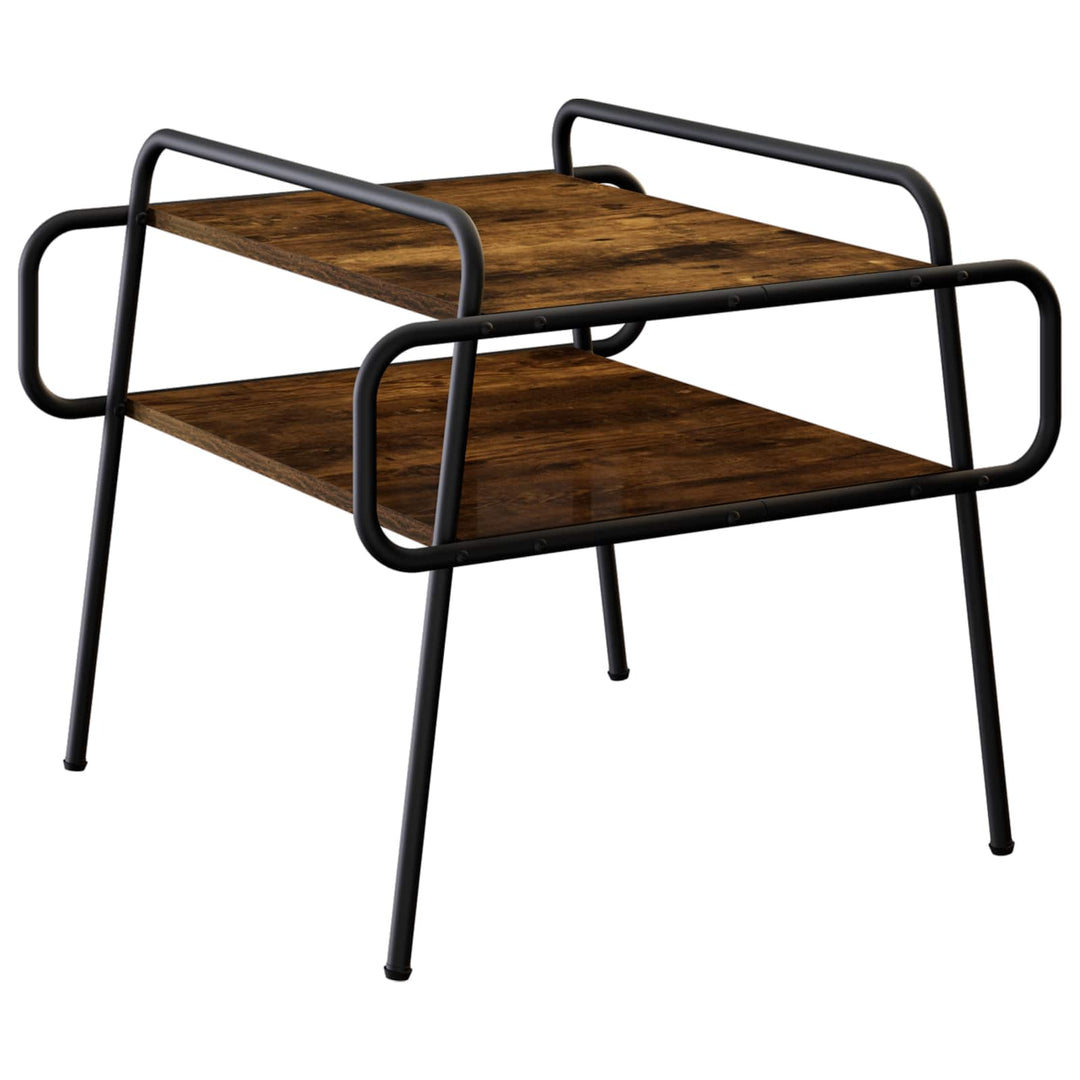 Sofabord Røget eg 50 x 50 x 51 cm Konstrueret træ