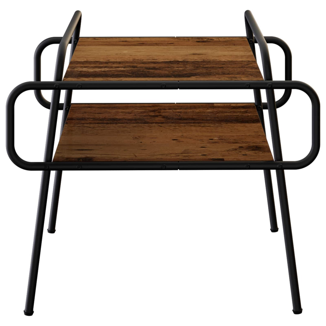 Sofabord Gammelt træ 50 x 50 x 51 cm Konstrueret træ