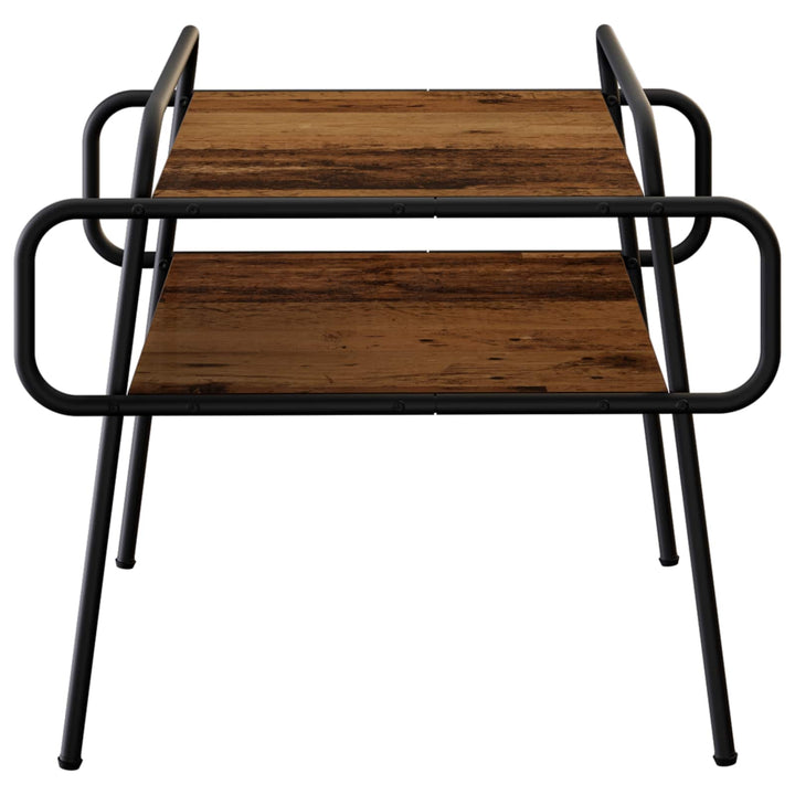 Sofabord Gammelt træ 50 x 50 x 51 cm Konstrueret træ