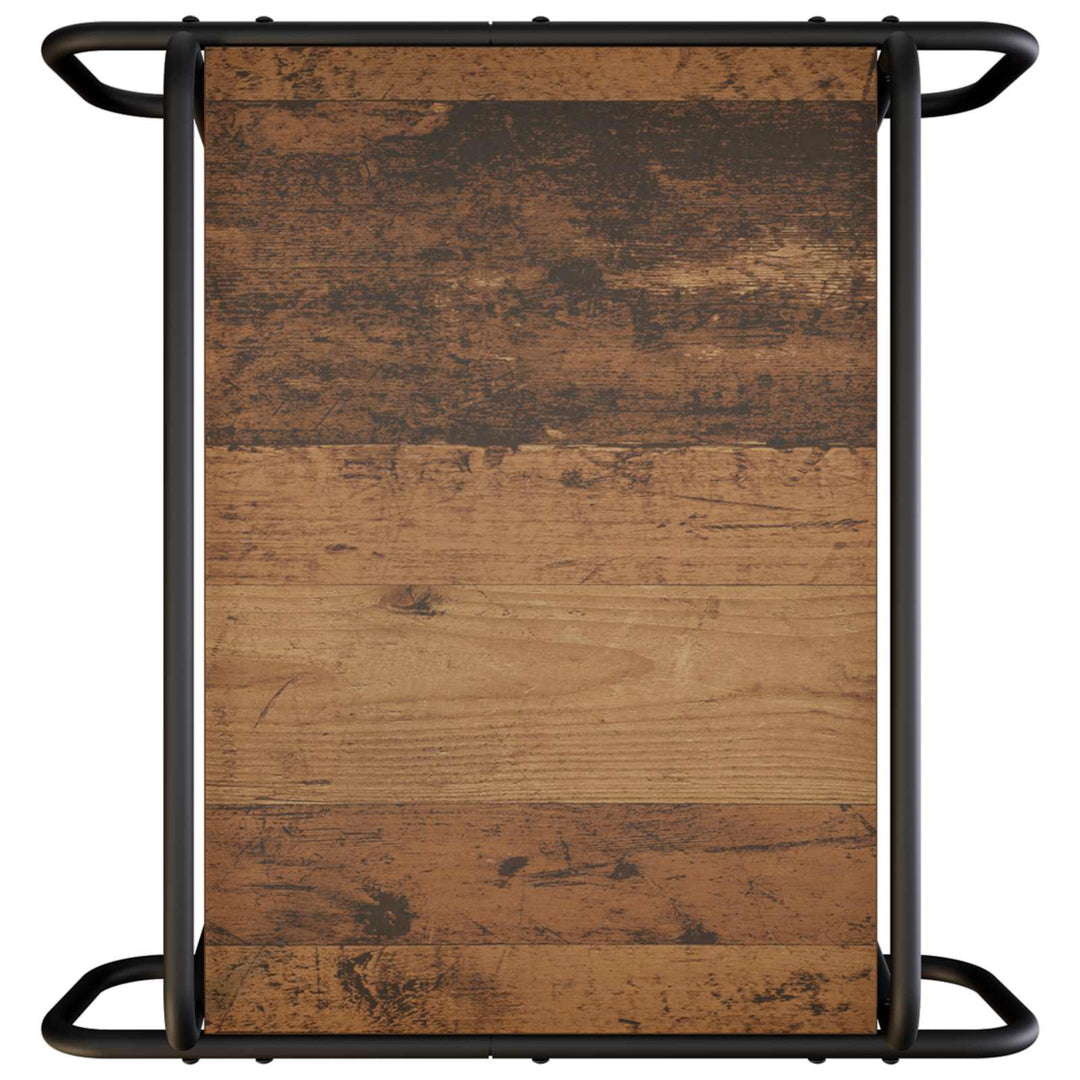 Sofabord Gammelt træ 50 x 50 x 51 cm Konstrueret træ