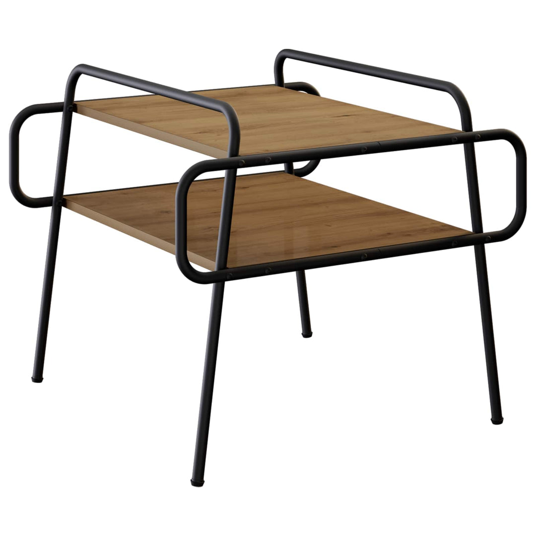 Sofabord Artisan-eg 50 x 50 x 51 cm Konstrueret træ