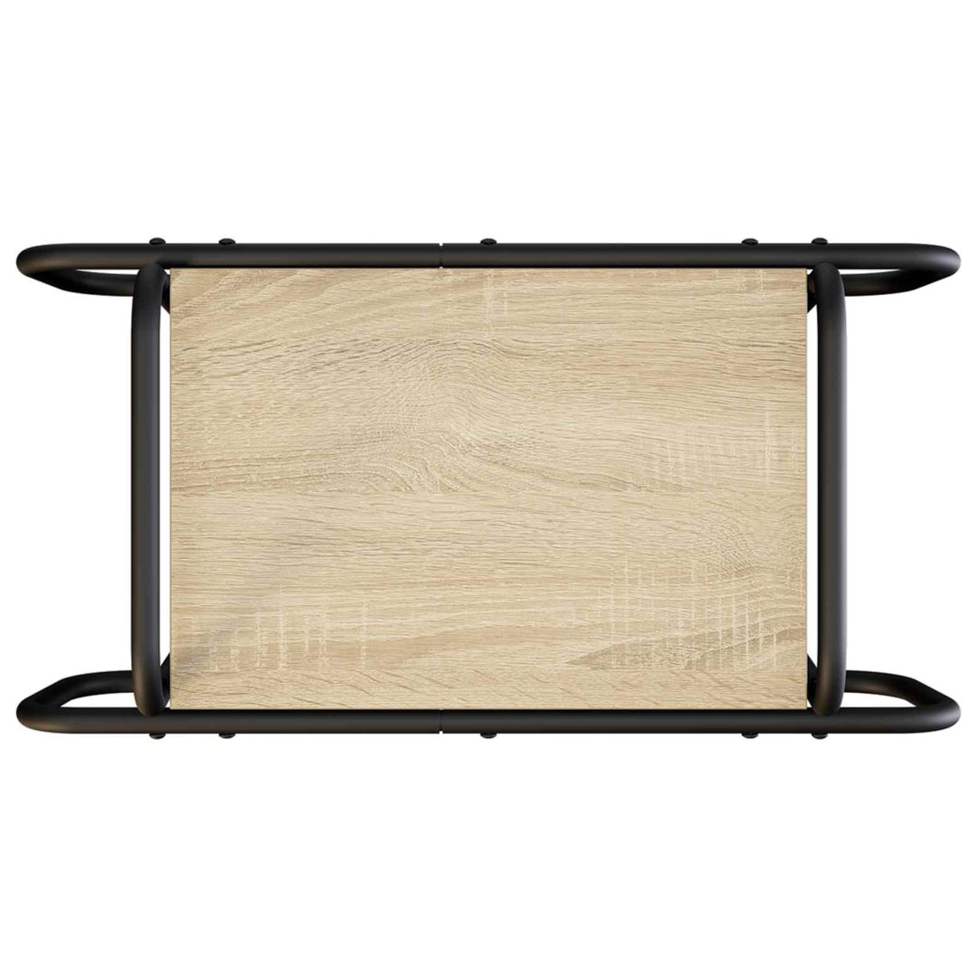 Sofabord Sonoma-eg 60 x 30 x 51 cm Konstrueret træ