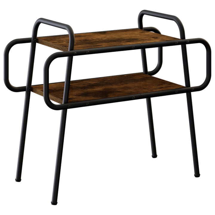 Sofabord Røget eg 60 x 30 x 51 cm Konstrueret træ