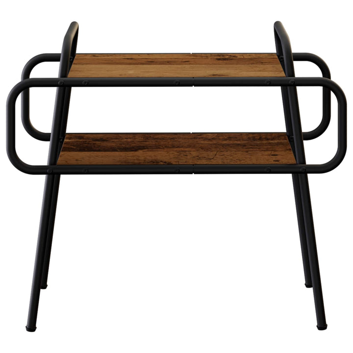 Sofabord Gammelt træ 60 x 30 x 51 cm Konstrueret træ