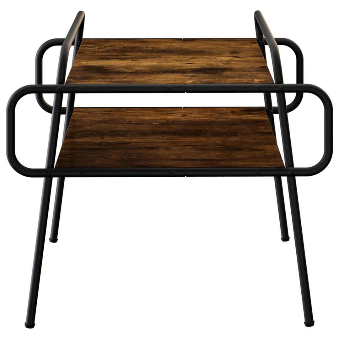 Sofabord Røget eg 60 x 60 x 51 cm Konstrueret træ