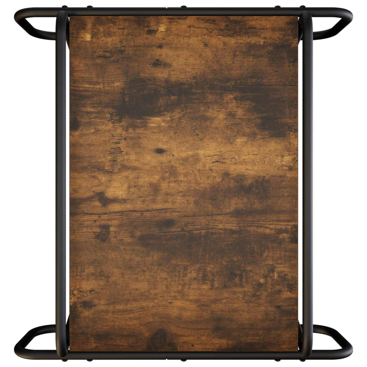Sofabord Røget eg 60 x 60 x 51 cm Konstrueret træ