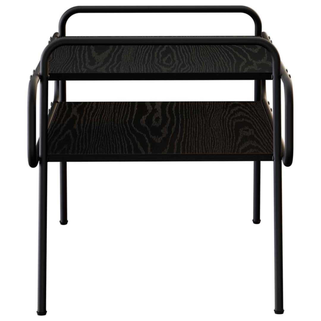 Sofabord Sort eg 70 x 50 x 51 cm Konstrueret træ