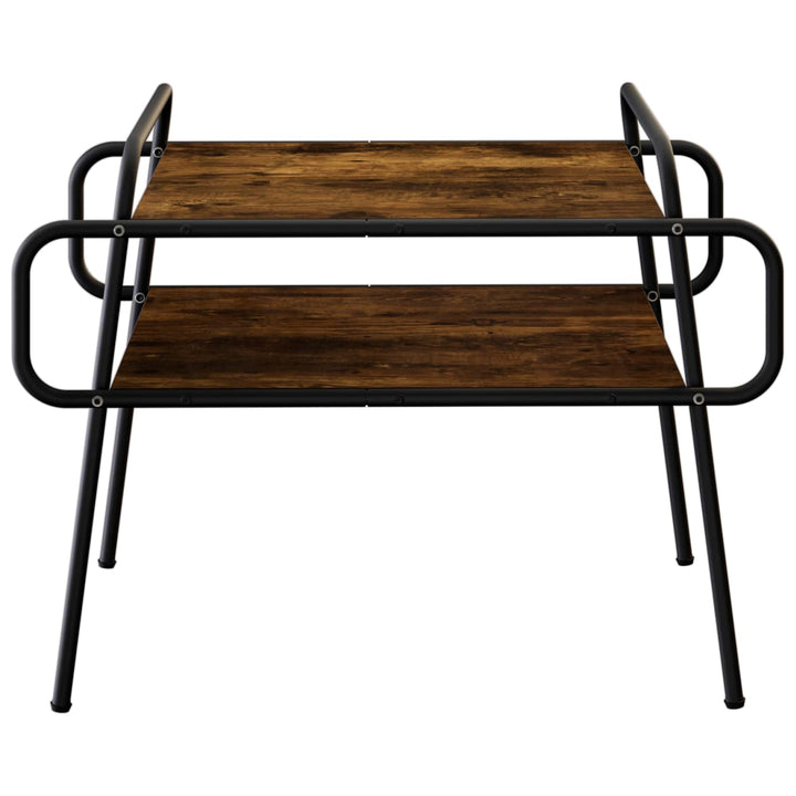 Sofabord Røget eg 70 x 50 x 51 cm Konstrueret træ