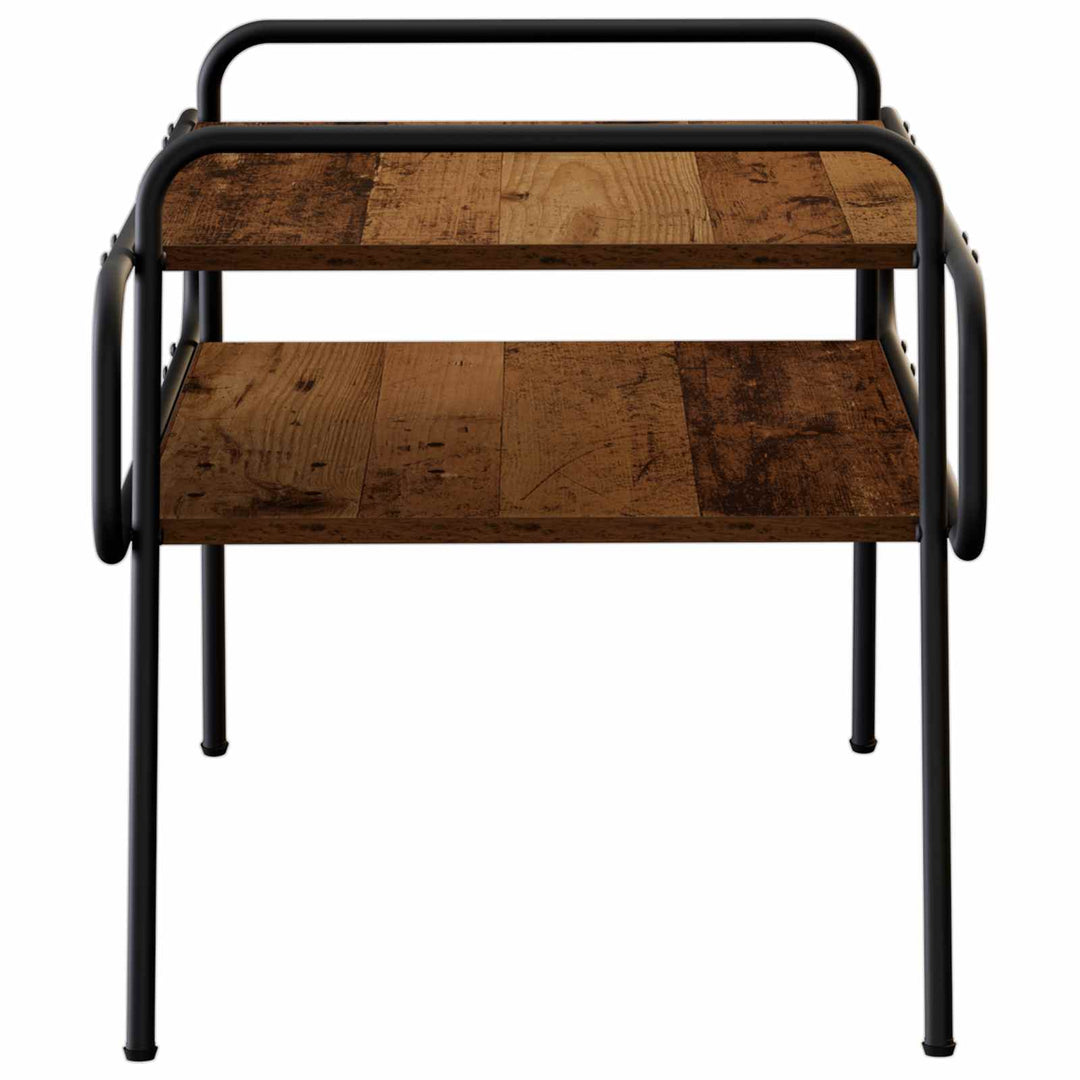 Sofabord Gammelt træ 70 x 50 x 51 cm Konstrueret træ