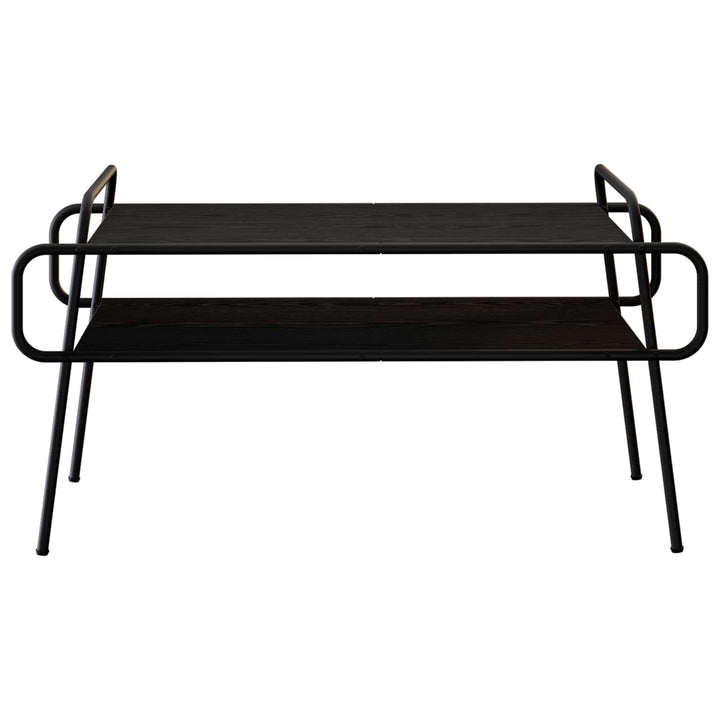 Sofabord Sort eg 100 x 50 x 51 cm Konstrueret træ