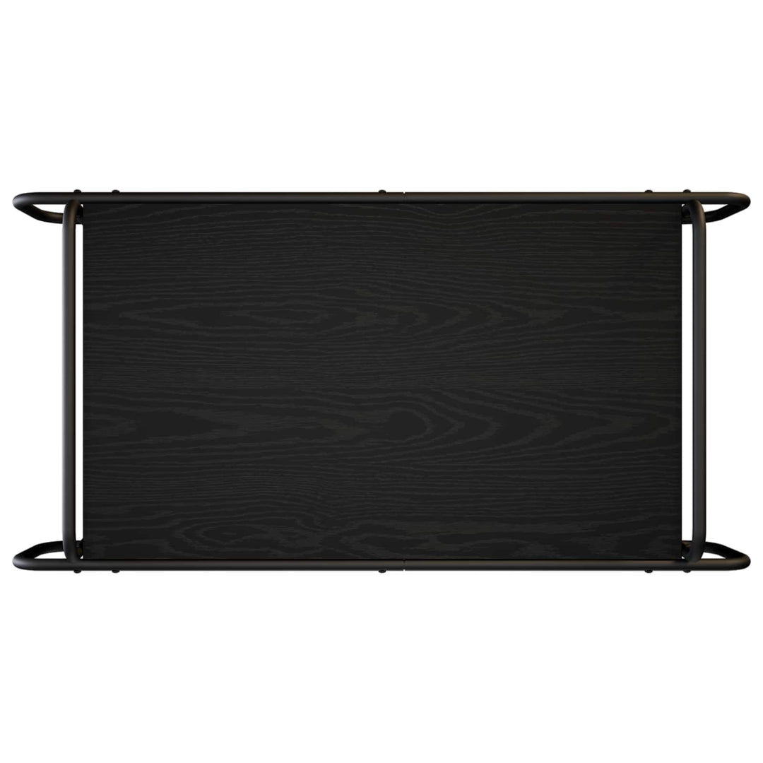 Sofabord Sort eg 100 x 50 x 51 cm Konstrueret træ