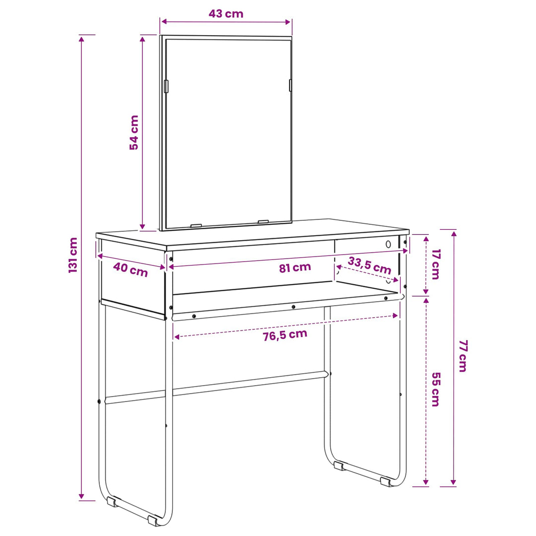 Klædeskab Gammelt træ 81 x 40 x 131 cm Konstrueret træ