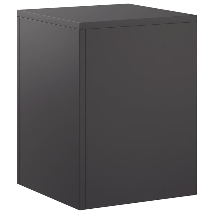Planteholder Sort 30 x 30 x 40 cm Stål
