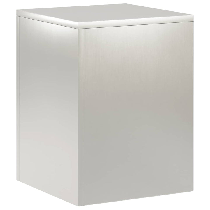 Planteholder Sølv 30 x 30 x 40 cm Stål