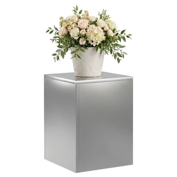 Planteholder Sølv 30 x 30 x 40 cm Stål