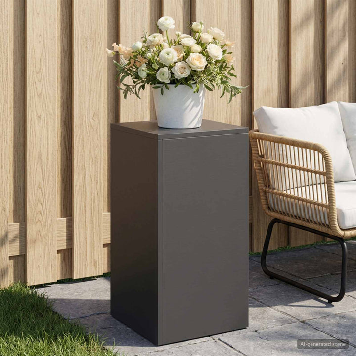Planteholder Sort 30 x 30 x 60 cm Stål