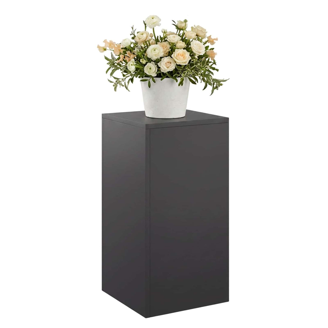 Planteholder Sort 30 x 30 x 60 cm Stål