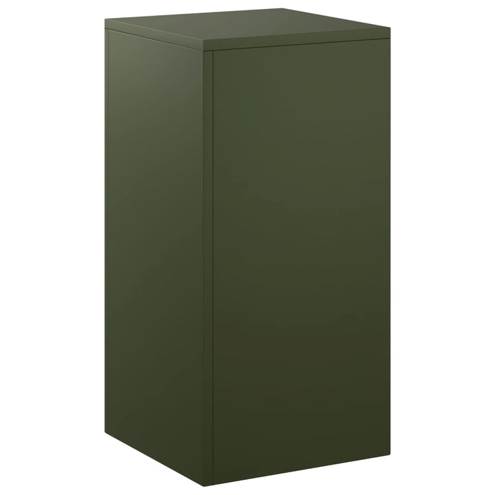 Planteholder Olivengrøn 30 x 30 x 60 cm Cortenstål