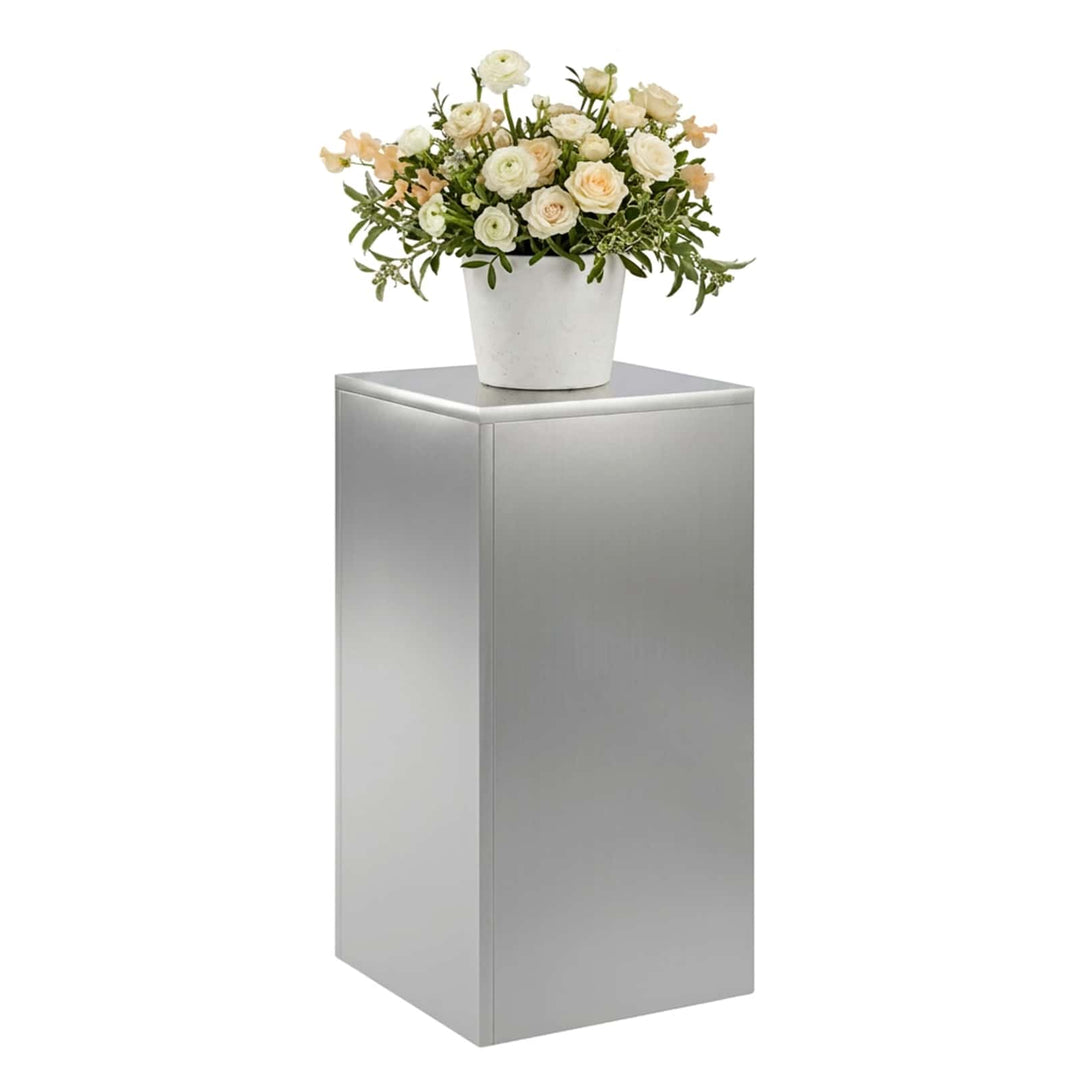 Planteholder Sølv 30 x 30 x 60 cm Stål
