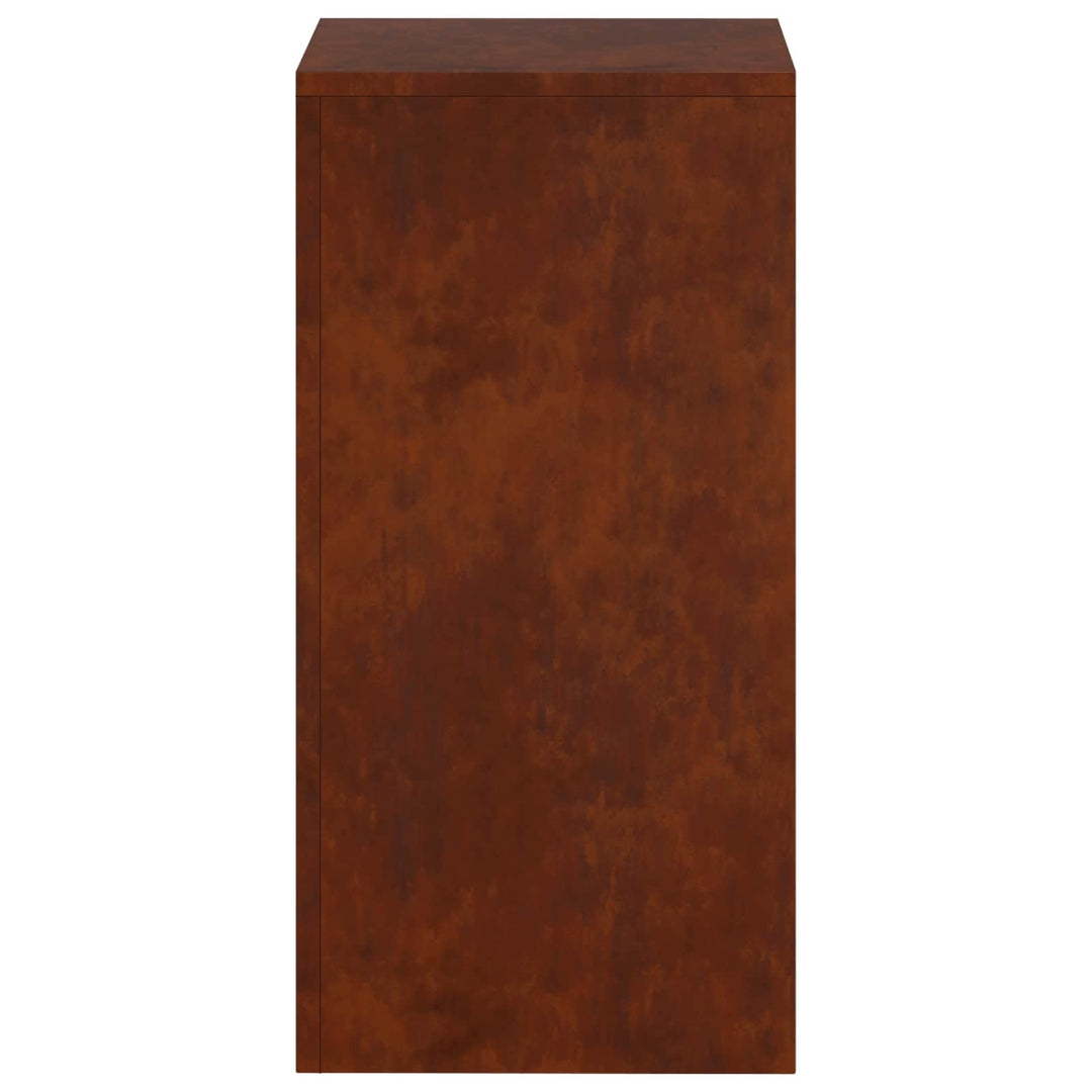 Planteholder Rusten 30 x 30 x 60 cm Cortenstål