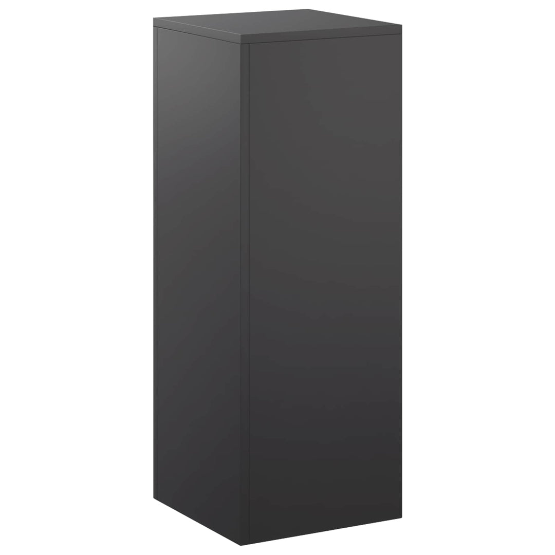 Planteholder Sort 30 x 30 x 80 cm Stål