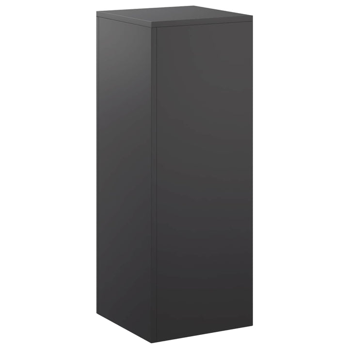 Planteholder Sort 30 x 30 x 80 cm Stål
