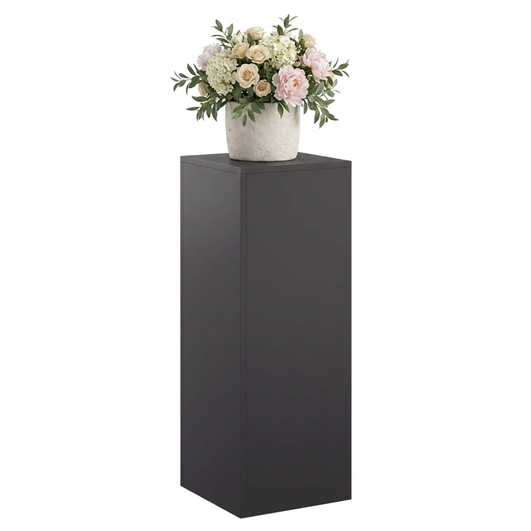 Planteholder Sort 30 x 30 x 80 cm Stål