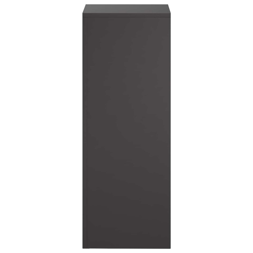Planteholder 2 pcs Sort 30 x 30 x 80 cm Stål