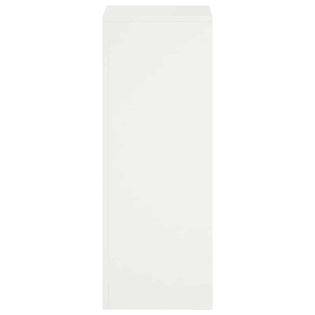 Planteholder Hvid 30 x 30 x 80 cm Stål