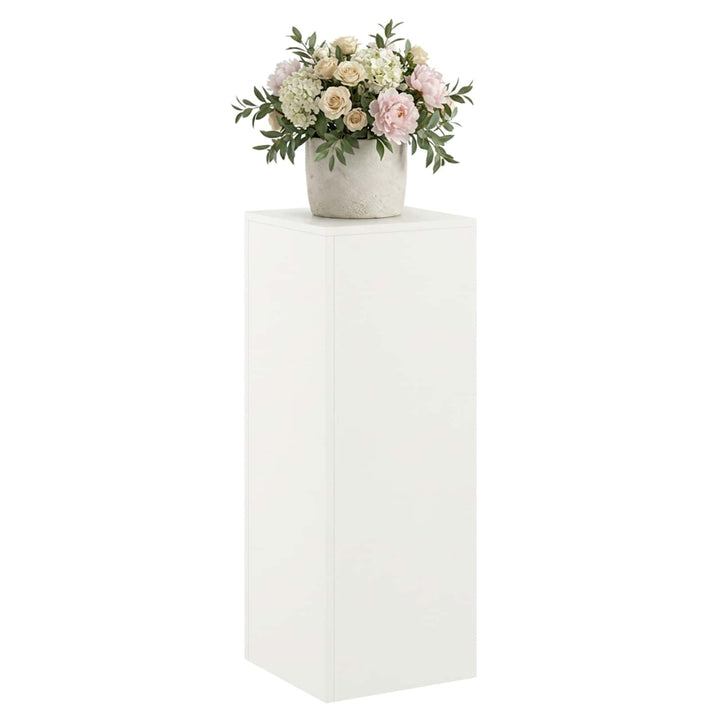 Planteholder Hvid 30 x 30 x 80 cm Stål