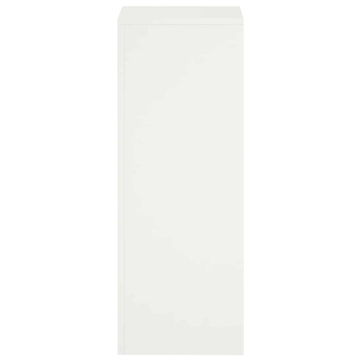 Planteholder 2 pcs Hvid 30 x 30 x 80 cm Stål