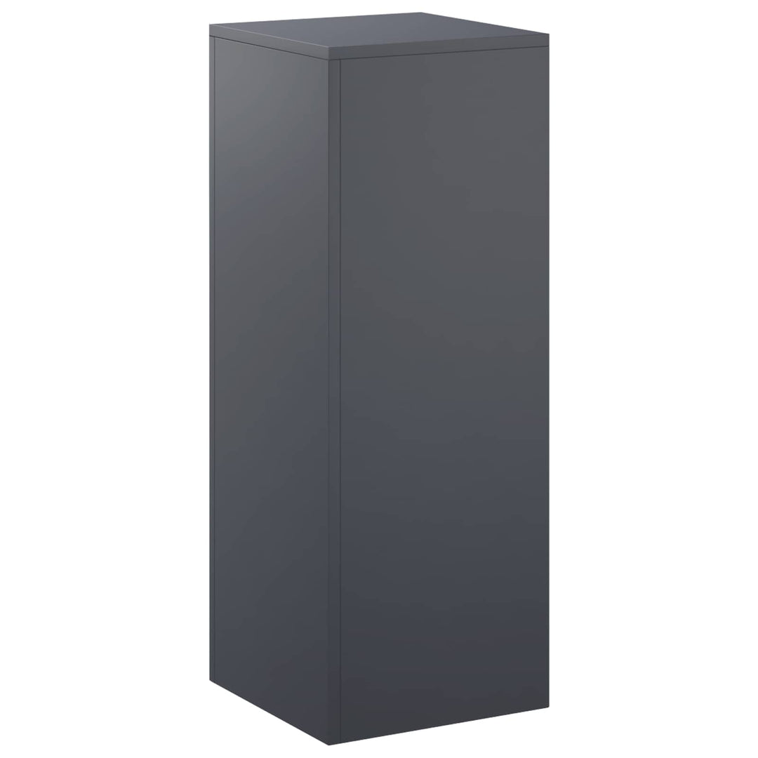 Planteholder Antracit 30 x 30 x 80 cm Rustfrit stål