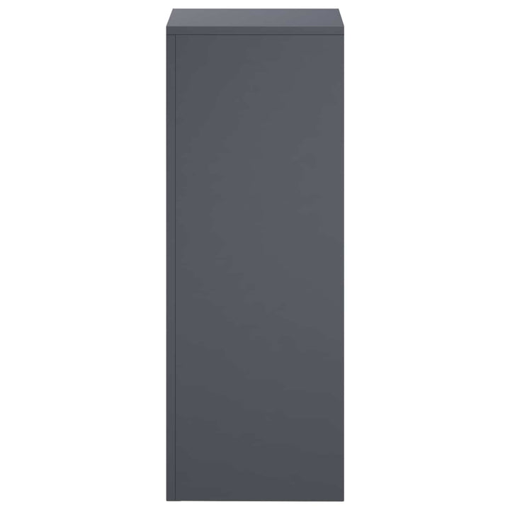 Planteholder Antracit 30 x 30 x 80 cm Rustfrit stål