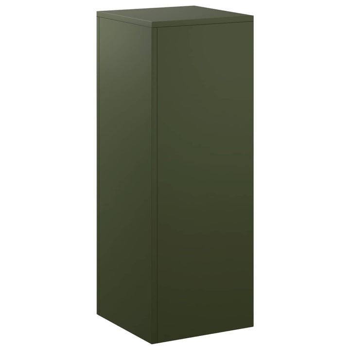 Planteholder Olivengrøn 30 x 30 x 80 cm Cortenstål