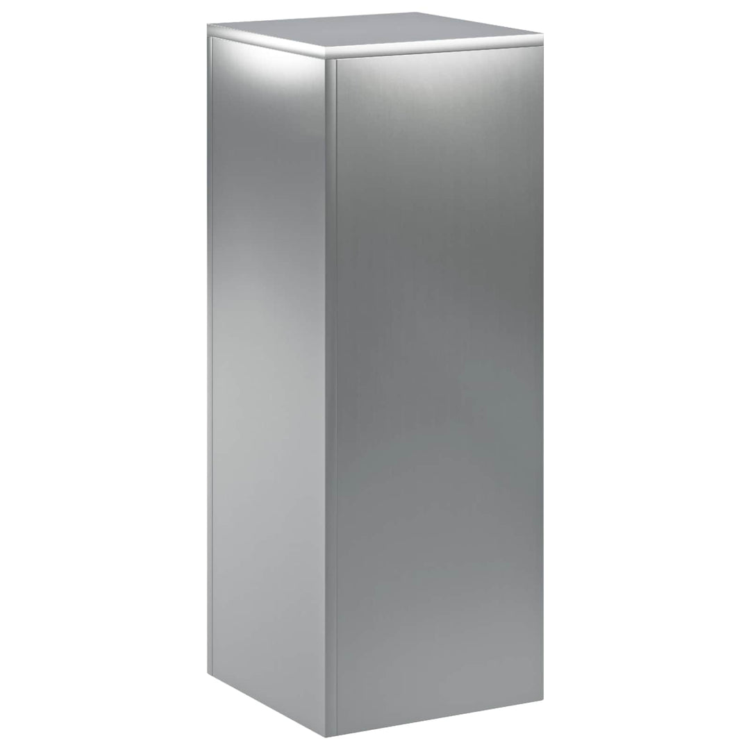 Planteholder Sølv 30 x 30 x 80 cm Stål