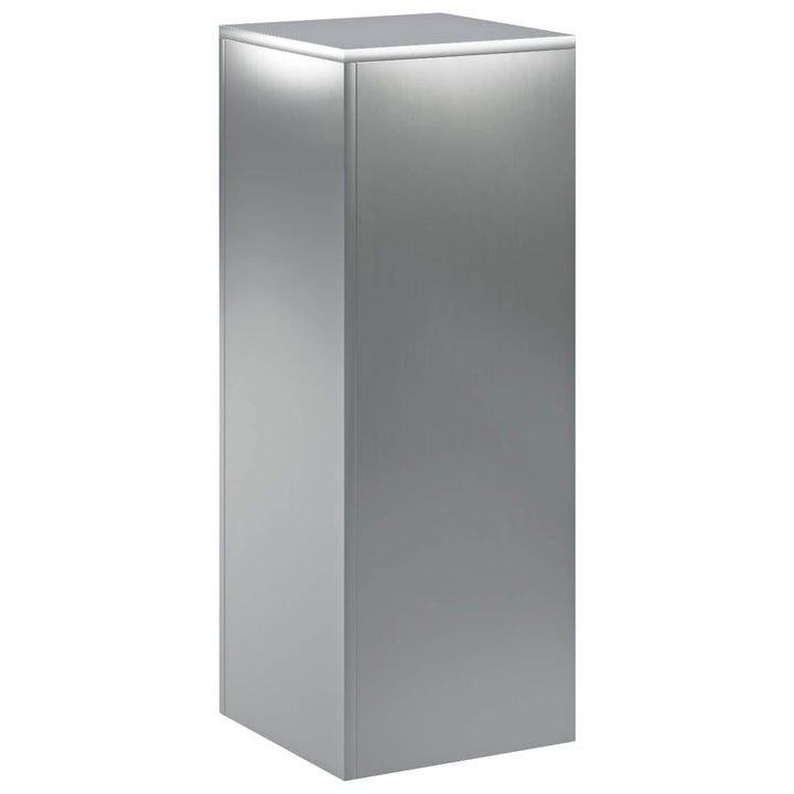 Planteholder Sølv 30 x 30 x 80 cm Stål