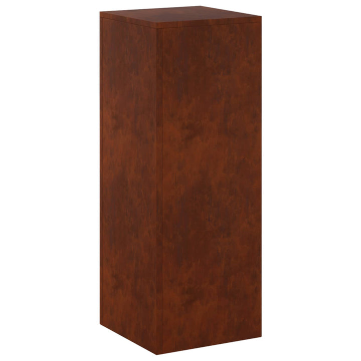 Planteholder Rusten 30 x 30 x 80 cm Cortenstål