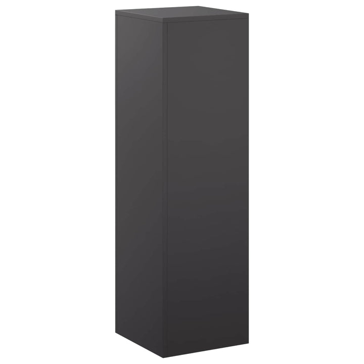 Planteholder Sort 30 x 30 x 100 cm Stål
