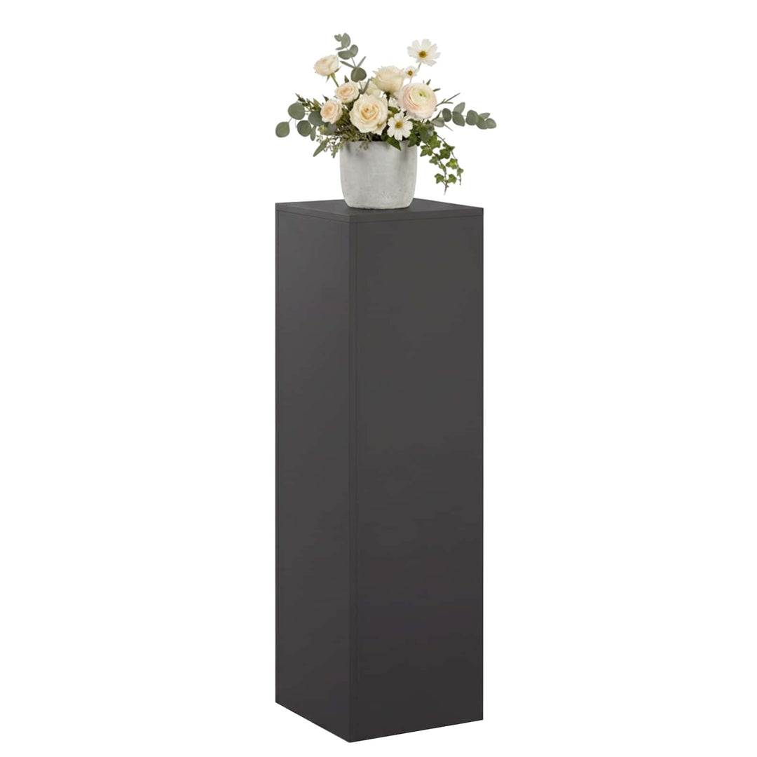Planteholder Sort 30 x 30 x 100 cm Stål