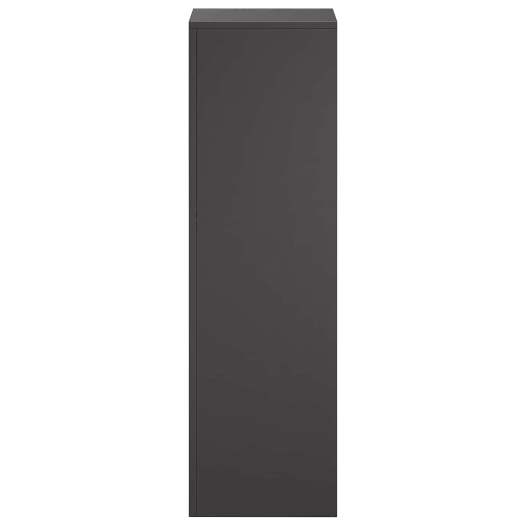 Planteholder 2 pcs Sort 30 x 30 x 100 cm Stål