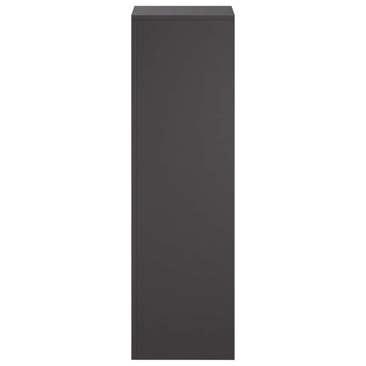 Planteholder 2 pcs Sort 30 x 30 x 100 cm Stål