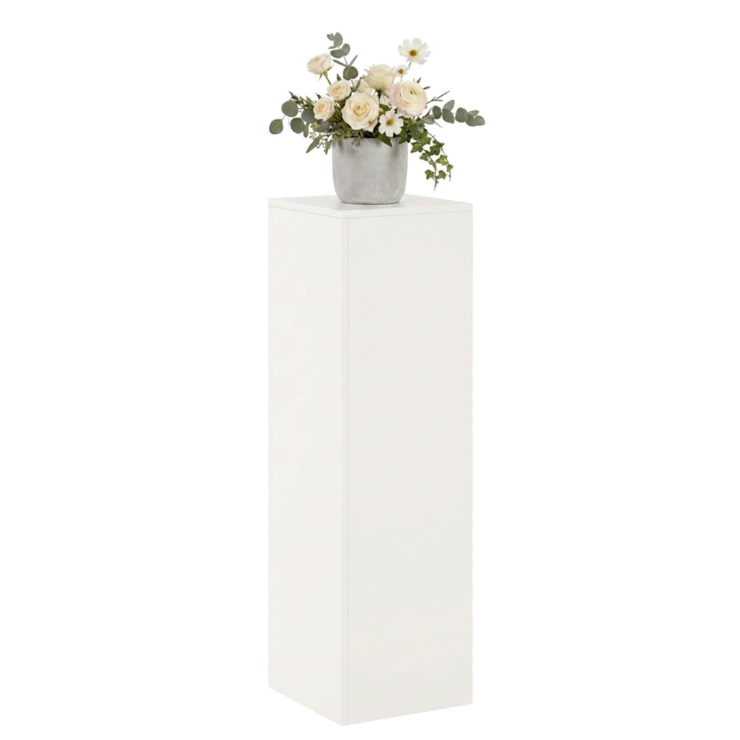 Planteholder Hvid 30 x 30 x 100 cm Stål