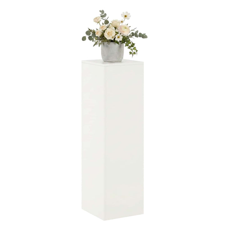 Planteholder Hvid 30 x 30 x 100 cm Stål