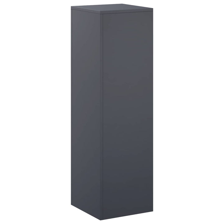 Planteholder Antracit 30 x 30 x 100 cm Rustfrit stål