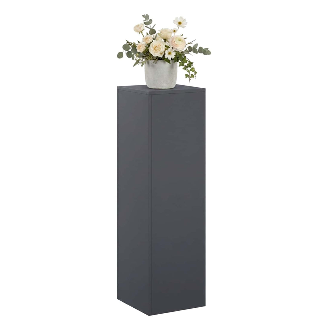 Planteholder Antracit 30 x 30 x 100 cm Rustfrit stål
