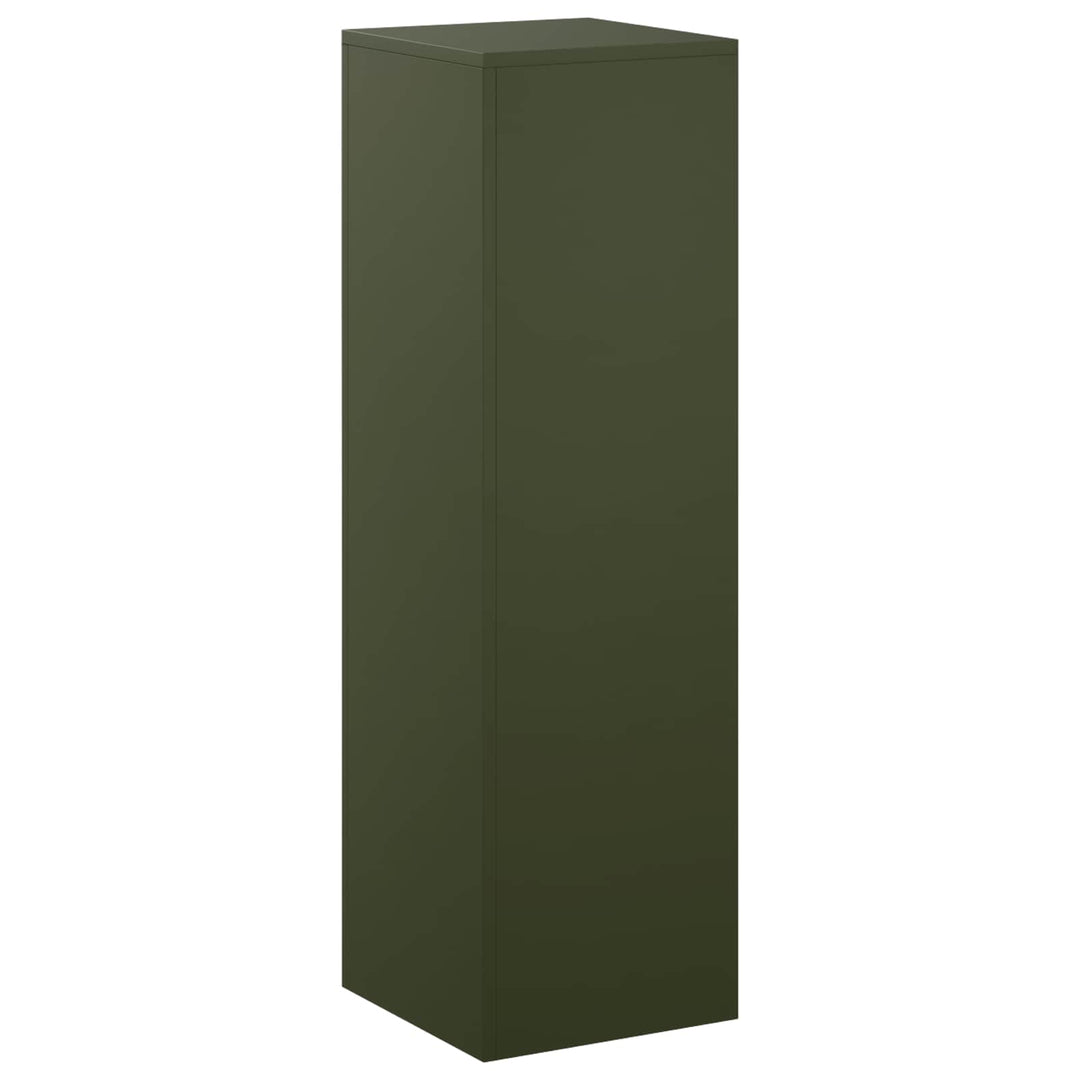 Planteholder Olivengrøn 30 x 30 x 100 cm Cortenstål