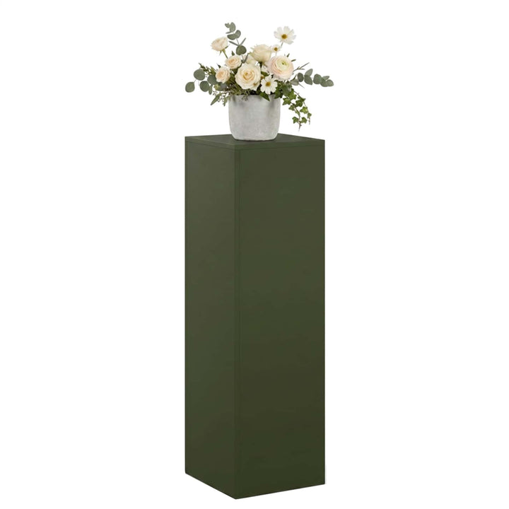 Planteholder Olivengrøn 30 x 30 x 100 cm Cortenstål