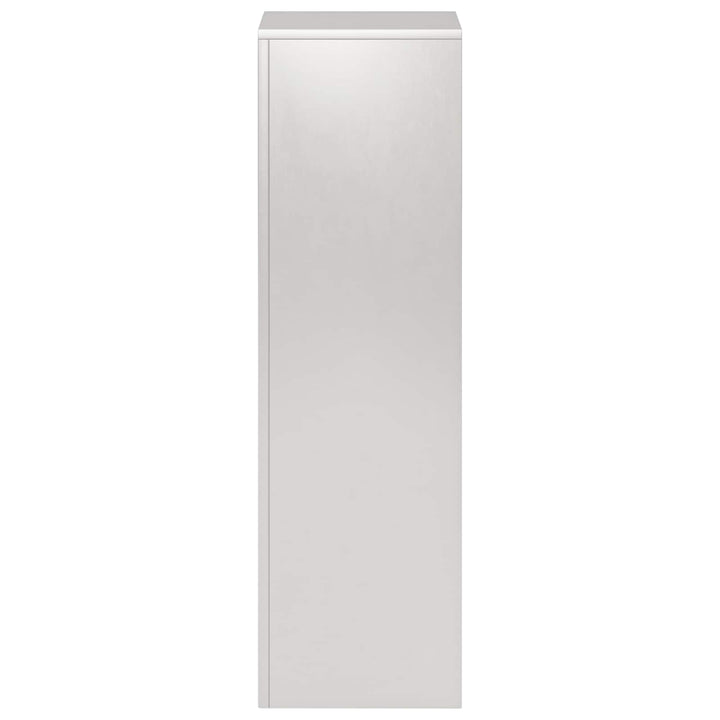 Planteholder 2 pcs Sølv 30 x 30 x 100 cm Stål