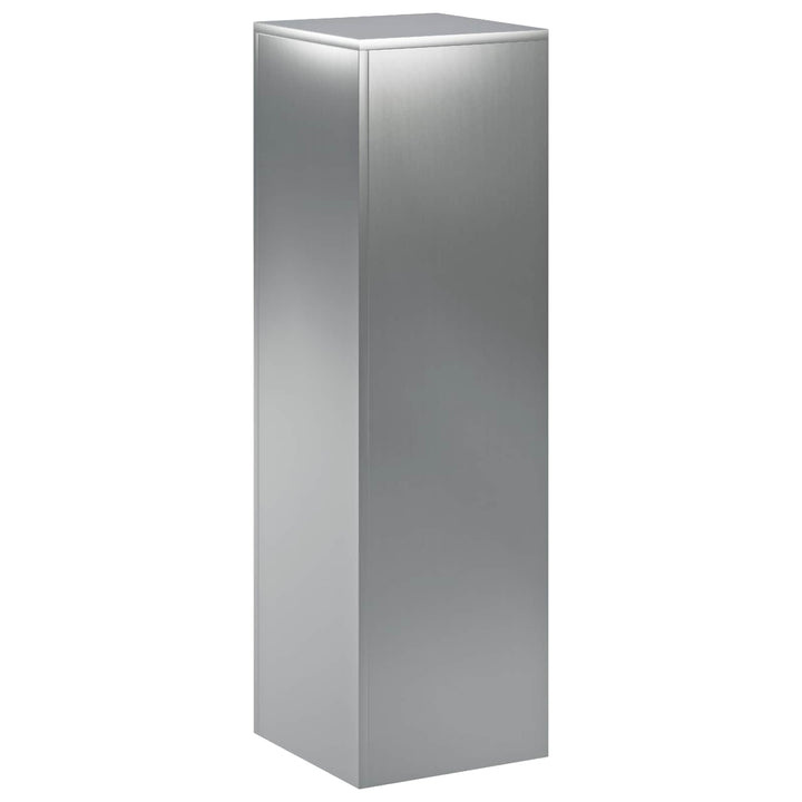 Planteholder Sølv 30 x 30 x 100 cm Stål