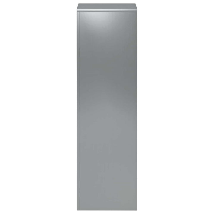 Planteholder Sølv 30 x 30 x 100 cm Stål